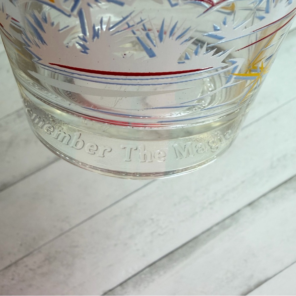 Vtg 1996 McDonalds‎ Disney World 25th Anniversary Glass Sorcerer Mickey Epcot - Picture 5 of 7